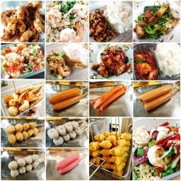 เจ้โรสลูกชิ้นทอด ยำแซ่บ อาหารตามสั่ง พระราม5