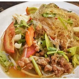 ย้ำวุ้นเส้นหมูสับ