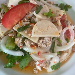 ยำวุ้นเส้นหมูสับ