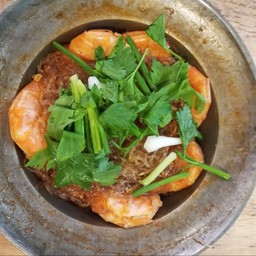 กุ้งอบวุ้นเส้น