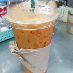 ชาไทยใส่นมสด เย็น