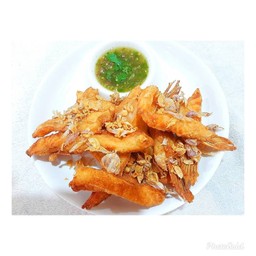 กะเพราโบราณกะเพราแดง สูตรพริกแห้ง