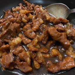 หมูหวาน (ราดข้าว)