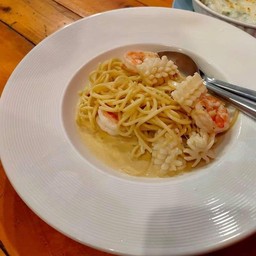 สปาเก็ตตี้คาโบนาร่าทะเล