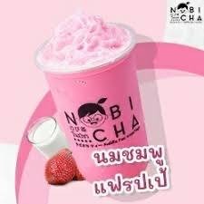 นมชมพู ปั่น - Iced Pink Milk Frappe