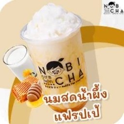 นมสดน้ำผึ้ง ปั่น - Meiji x Nobi Honey Fresh Milk Frappe