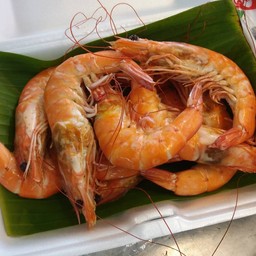 กุ้งอบเกลือ ครึ่งกิโลกรัม