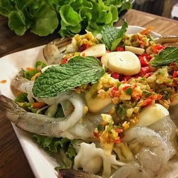 กุ้งแช่น้ำปลา