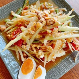 ตำไทยไข่เค็ม