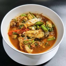 แกงป่าปลาเนื้ออ่อน