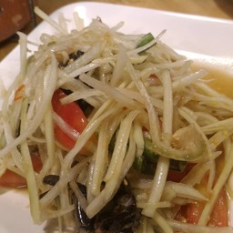 ตำปูปลาร้าไม่พริก