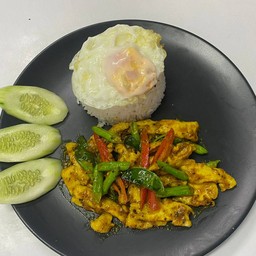 จี้ตุ้มรัษฎา ข้าวไข่เจียว&อาหารตามสั่ง
