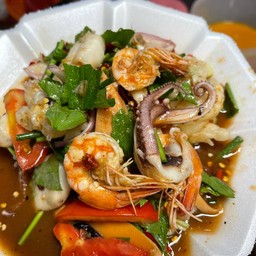 ตำทะเลใส่ปลาร้า
