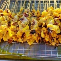 หมึกสดย่าง น้ำจิ้มรสเด็ด