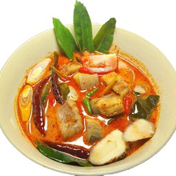 ต้มยำปลาบึกน้ำข้น