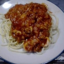 สปาเก็ตตี้ผัดซอสหมู