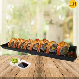 กุ้งสไปซี่โรล (8 คำ)