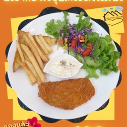 21.1ปลากระพงชุบเกร็ดขนมปัง