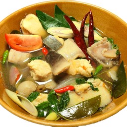 ต้มยำปลาบึกน้ำใส