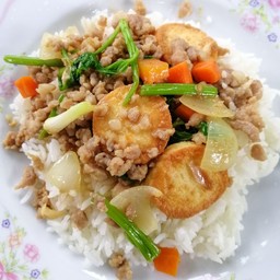 เต้าหู้ทรงเครื่องหมูสับ