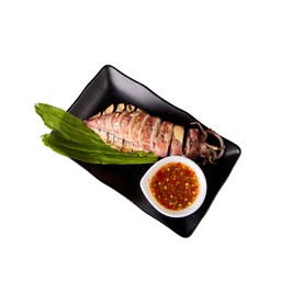หมึกไข่เผา