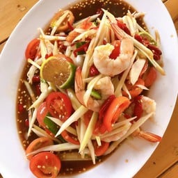ตำกุ้งสุก