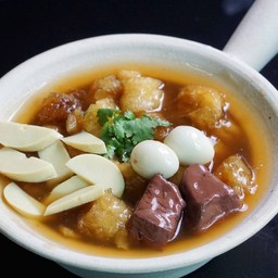 กระเพาะปลา+ไข่+เลือด+หน่อไม้