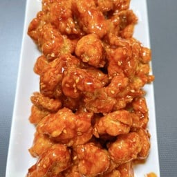 ไก่ป๊อปเคลือบซอสเกาหลี