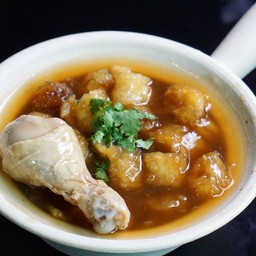 กระเพาะปลา+น่องไก่