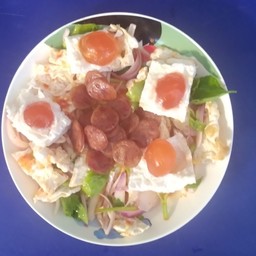 กุนเชียง ไข่ดาวเค็ม