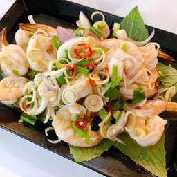 กุ้งพล่า