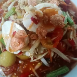 ตำไทยไข่เค็ม