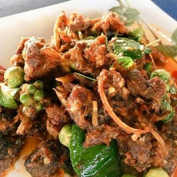 ผัดฉ่านกกระทา ไซดเล็ก