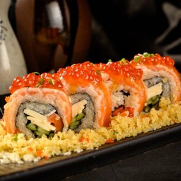 Salmon Ikura Roll แซลมอนอิคุระโรล