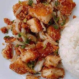 ยำไก่แซ่บ (กับข้าว)