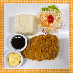 ข้าวหมูสันนอกทงคัตสึ