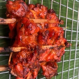 บังหลี ไก่ย่าง เนื้อย่าง ข้าวหน้าไก่ย่าง ข้าวเนื้อย่าง