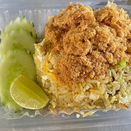 ข้าวผัดหมูหยอง