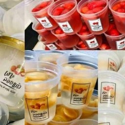 ผลไม้ลอยแก้ว (เกล็ดหิมะ) เชียงใหม่