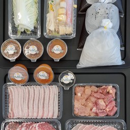 ชาบูหมู ชุดเล็ก (สำหรับ2-3ที่)