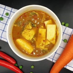 แกงส้มใต้ ยอดมะพร้าว เนื้อกะพง