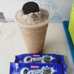 เนสกาแฟปั่น+โอริโอ้