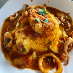ไข่ข้นต้มยำทะเล