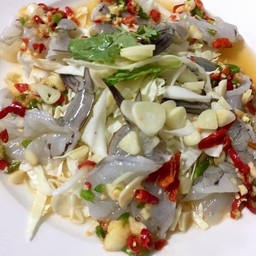 กุ้งแช่น้ำปลา