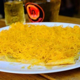 โรตีไข่+ฝอยทอง