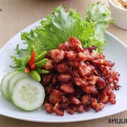 แหนมเอ็นไก่ทอด