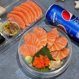 Salmon mini don +Salmon Sashimi 130g