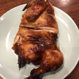 ไก่ย่างครึ่งตัว