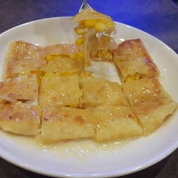 โรตีข้าวโพด+ชีส