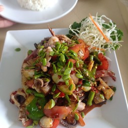 ตำซั่วหมึกสาย